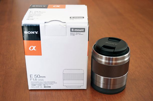 Objectif Sony 50mm f1.8