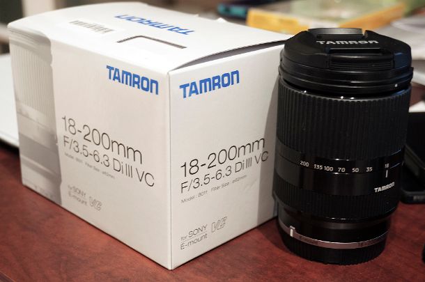 Objectif Tamron 18-200mm f3.5-6.3 Di III VC