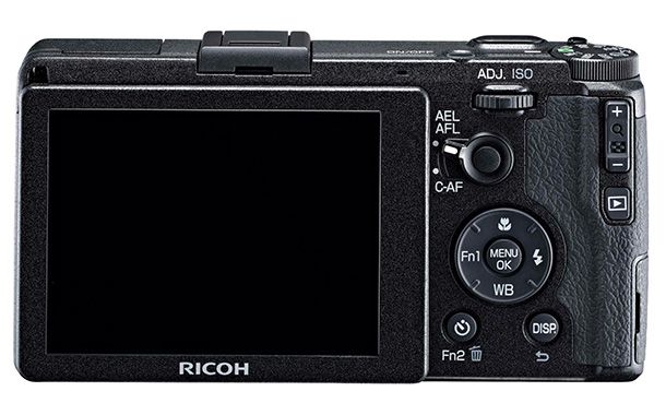 Ricoh GR vue arrière