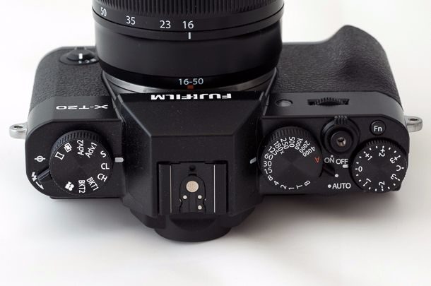 Fujifilm X-T20 molettes